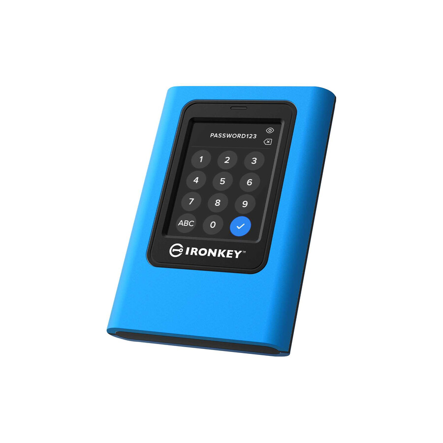 kingston ironkey vault privacy 80 ulkoinen ssd - kapasiteetti = 192 tt