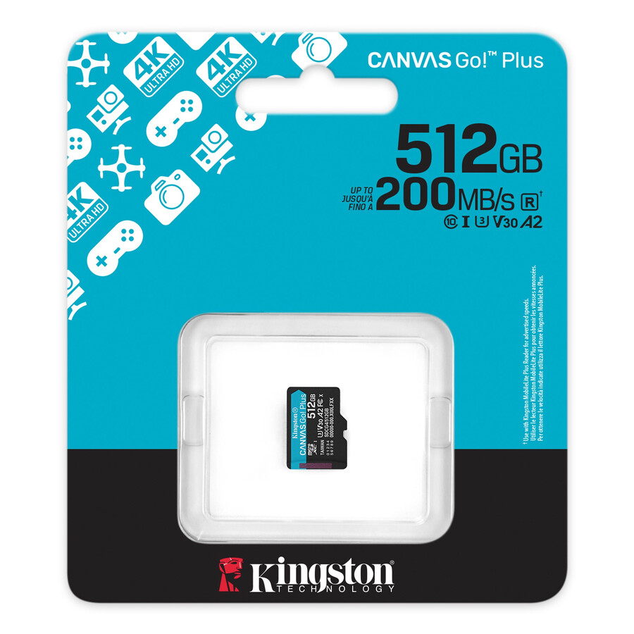 canvas go plus microsd-muistikortti - osanumero=sdcg4512gbsp