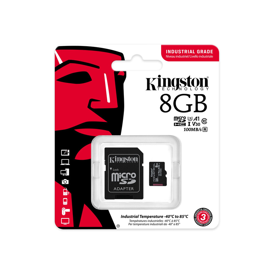 teollisuuskäyttöön tarkoitettu microsd-muistikortti - osanumero=sdcit28gbsp