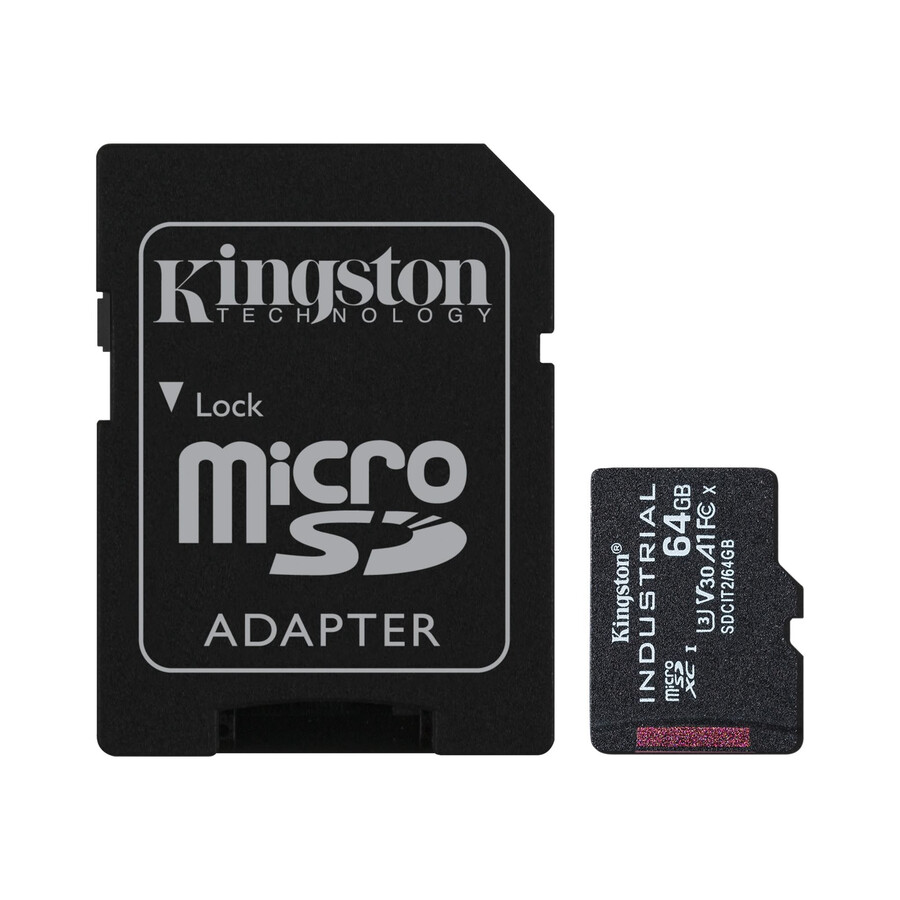 teollisuuskäyttöön tarkoitettu microsd-muistikortti - osanumero=sdcit28gbsp