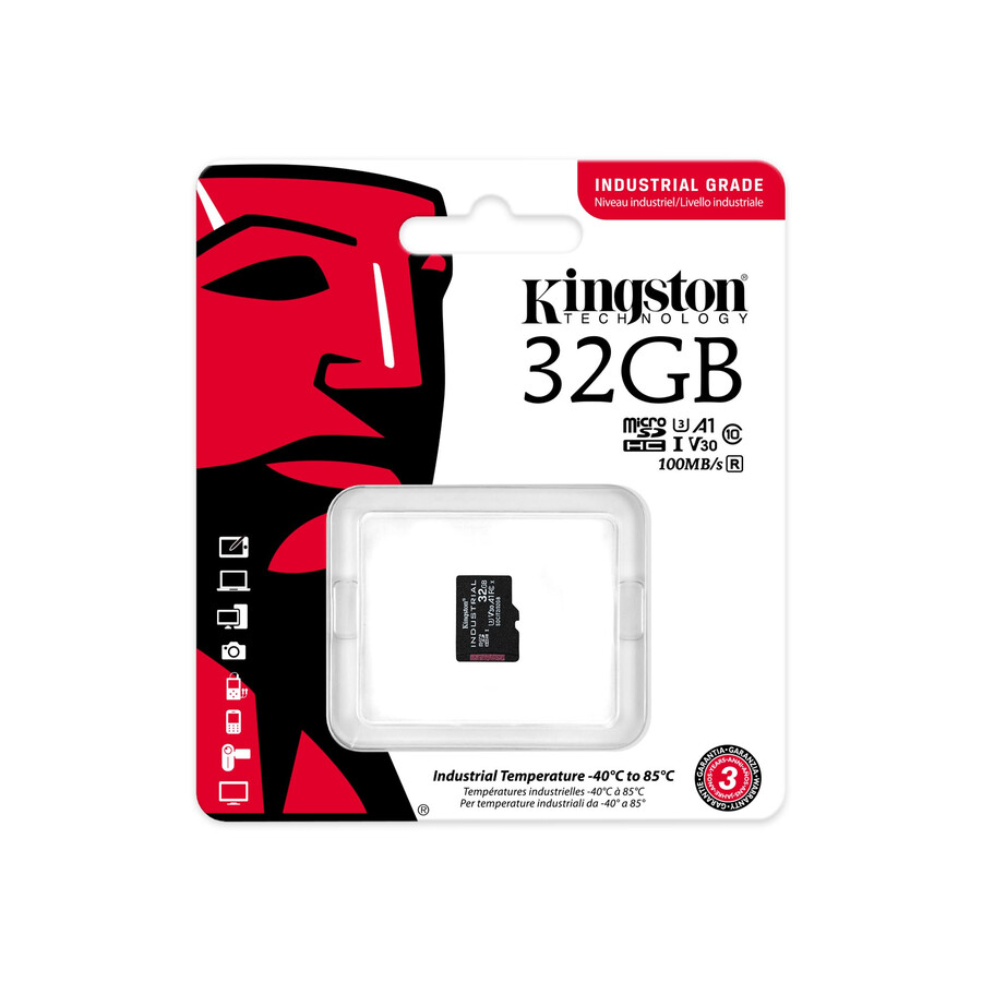 teollisuuskäyttöön tarkoitettu microsd-muistikortti - osanumero=sdcit216gb