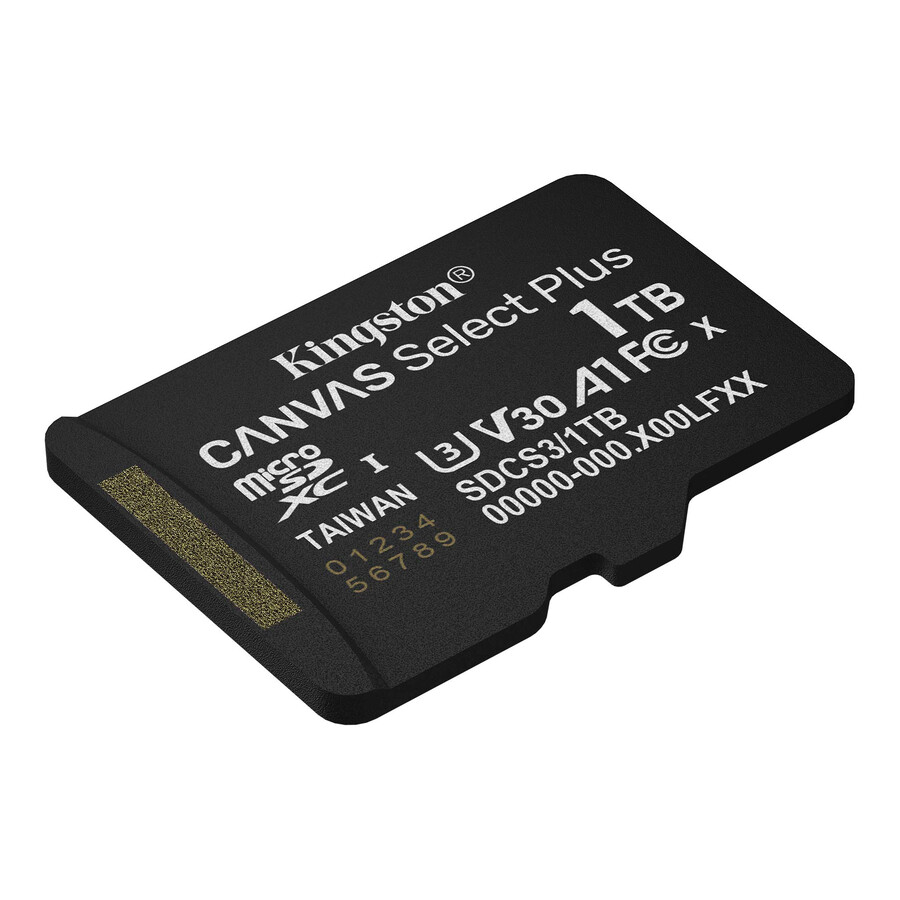canvas select plus microsd-muistikortti - kapasiteetti = 64 gt sovitin = ei mitään
