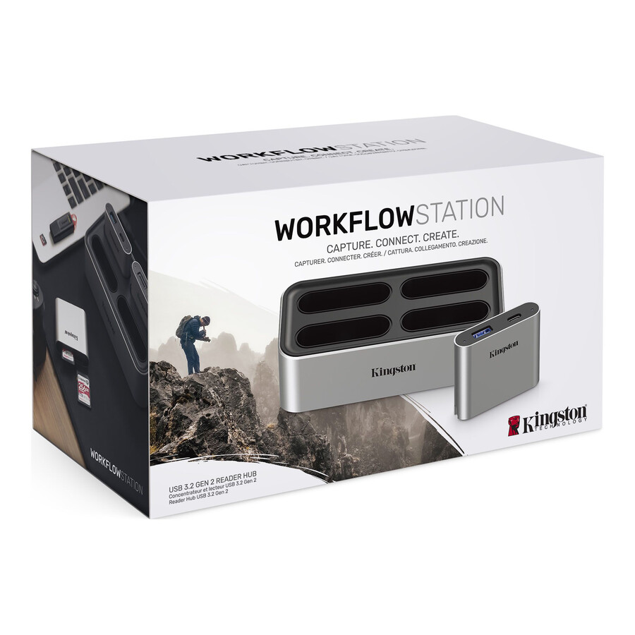 työnkulkuasema ja lukijat - model=workflow usb minihub