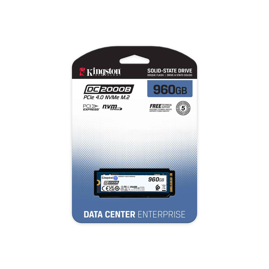 dc2000b pcie 4.0 nvme m.2 ssd - kapasiteetti = 480 gt vaihtoehdot = jäähdytyselementti