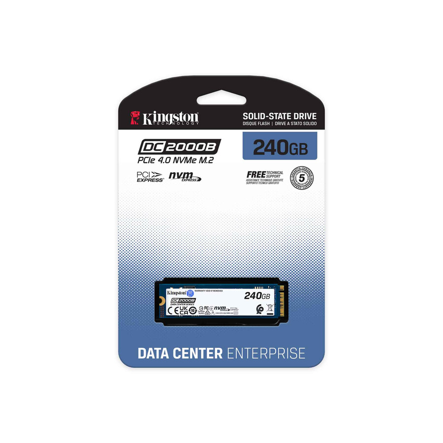 dc2000b pcie 4.0 nvme m.2 ssd - kapasiteetti = 480 gt vaihtoehdot = jäähdytyselementti