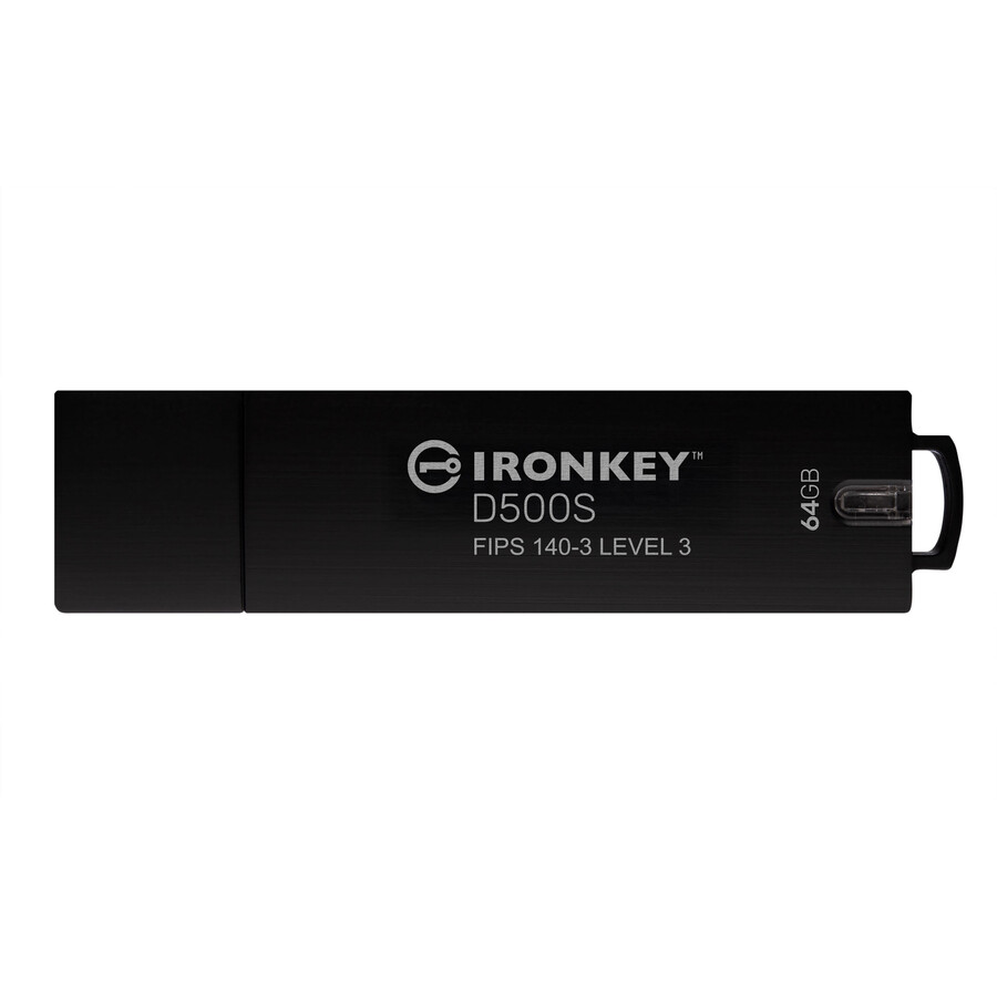 kingston ironkey d500s usb-muistitikku - kapasiteetti = 128 gt